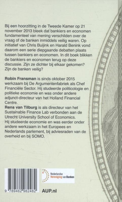 Achterkant van Banken, buffers en belastingbetalers