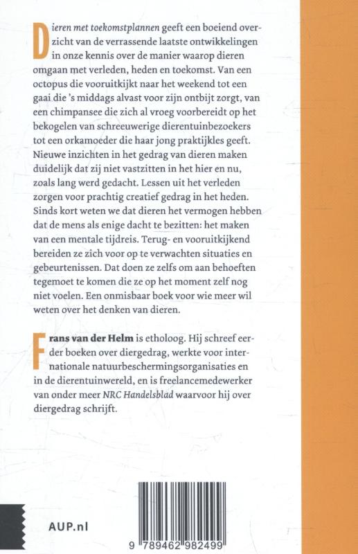 Achterkant van Dieren met toekomstplannen