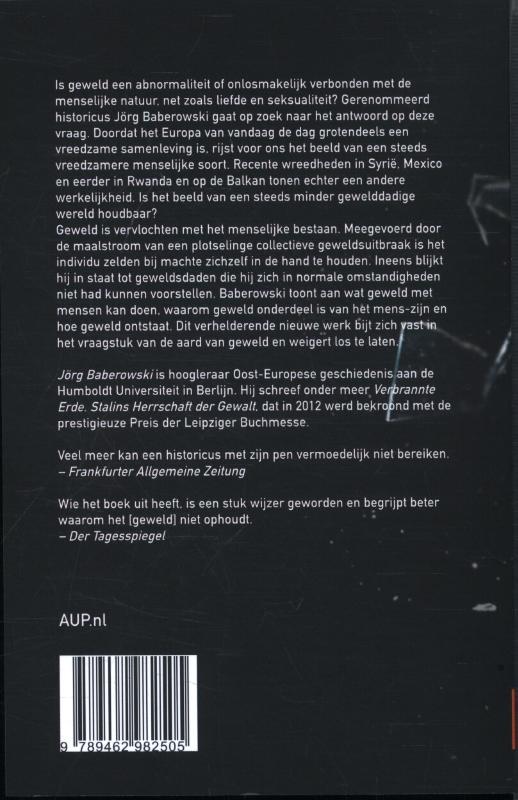 Achterkant van Hoe geweld gewoon wordt