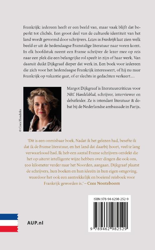 Achterkant van Lezen in Frankrijk