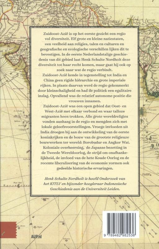 Achterkant van Een geschiedenis van Zuidoost-Azië
