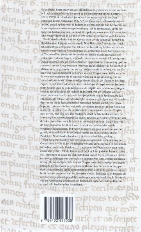 Achterkant van Libri feudorum