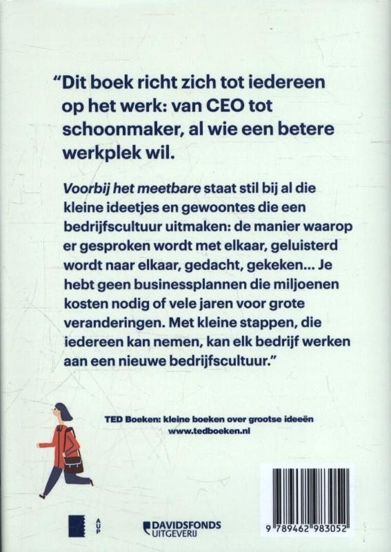Achterkant van Voorbij het meetbare