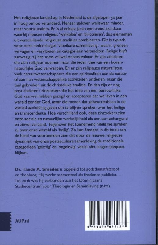 Achterkant van God, iets of niets?
