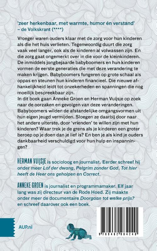 Achterkant van Eindeloos ouderschap