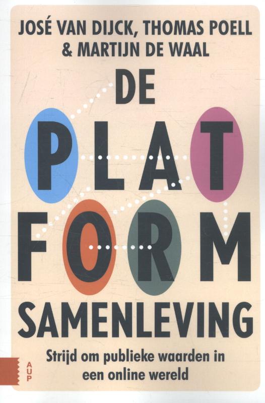 Achterkant van De platformsamenleving