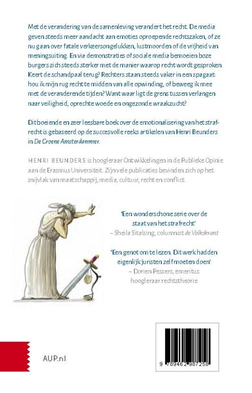 Achterkant van Hoeveel recht heeft de emotie?