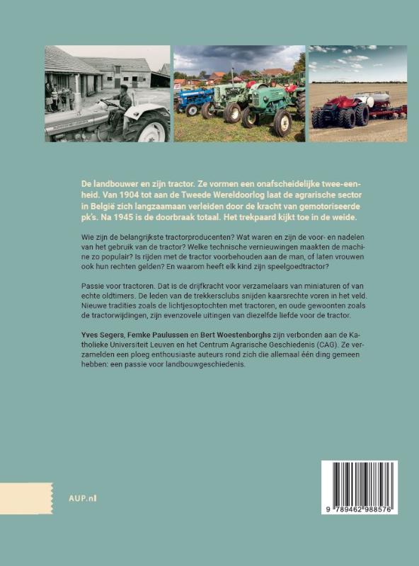 Achterkant van Tractor