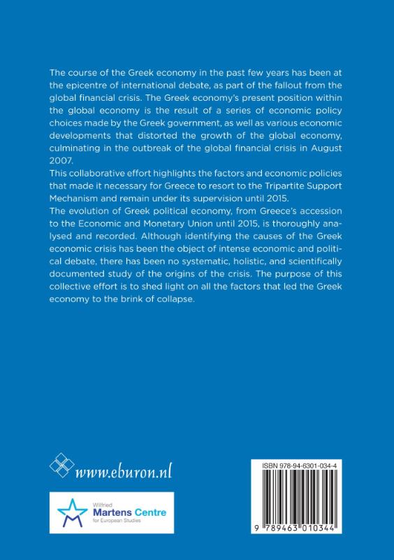 Achterkant van The Greek political economy