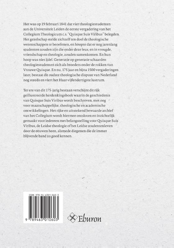 Achterkant van Immer blijft de band