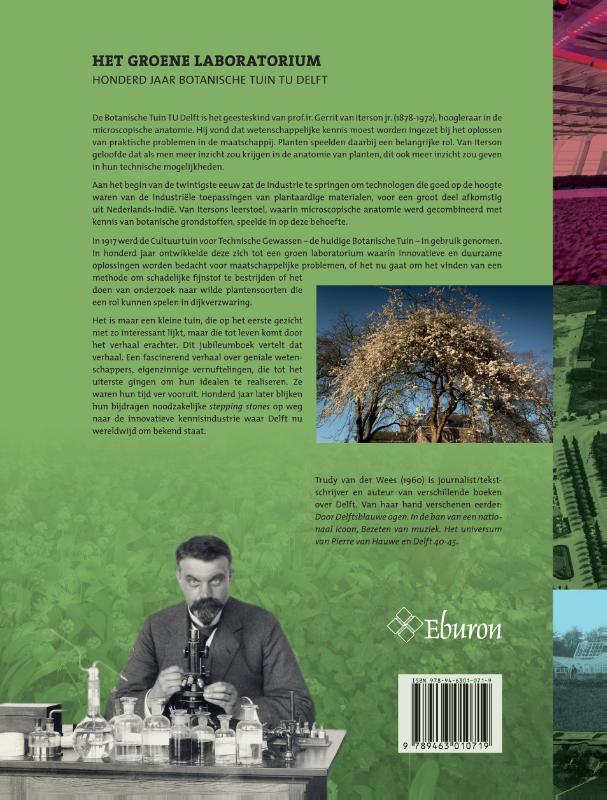 Achterkant van Het groene laboratorium