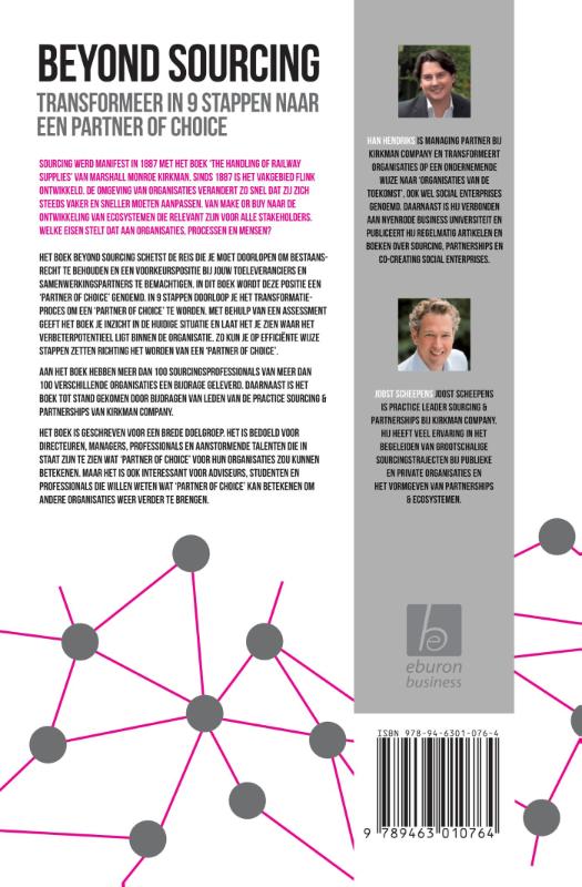Achterkant van Beyond sourcing
