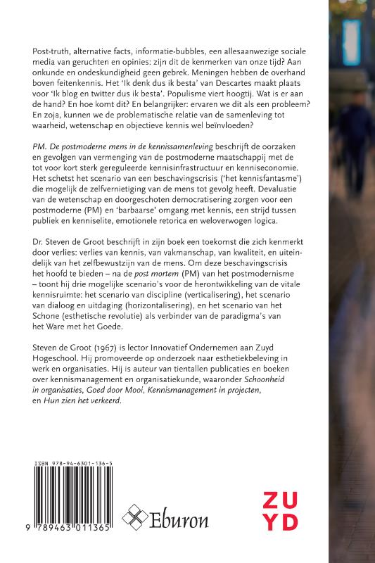 Achterkant van PM