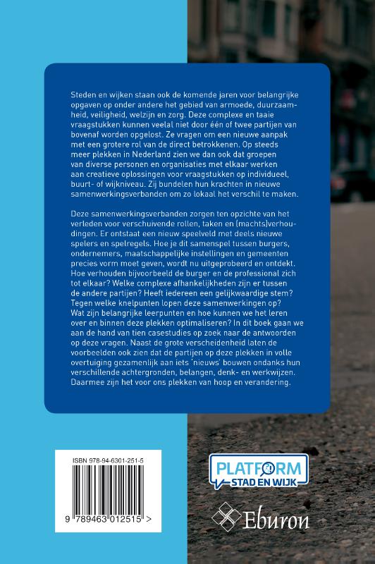 Achterkant van Plekken van hoop en verandering