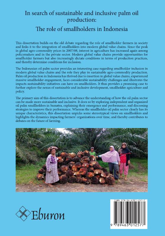 Achterkant van In search of sustainable and inclusive palm oil production