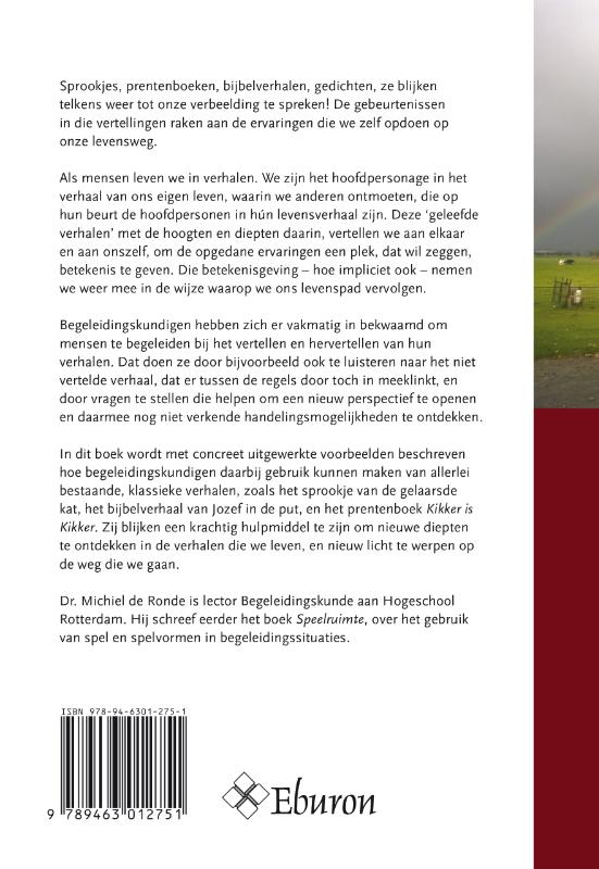 Achterkant van Leven in verhalen
