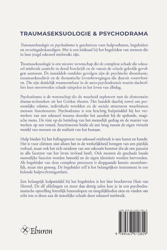 Achterkant van Traumaseksuologie en psychodrama