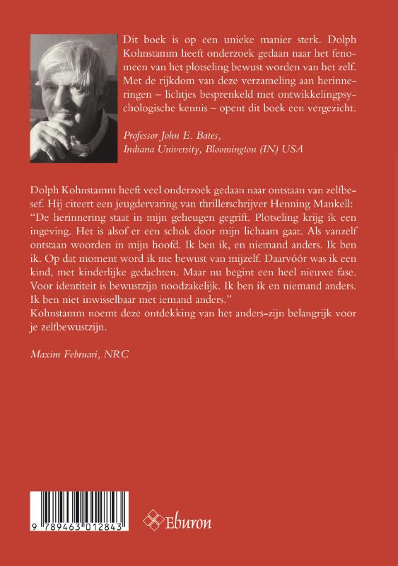 Achterkant van Plotseling zelfbesef
