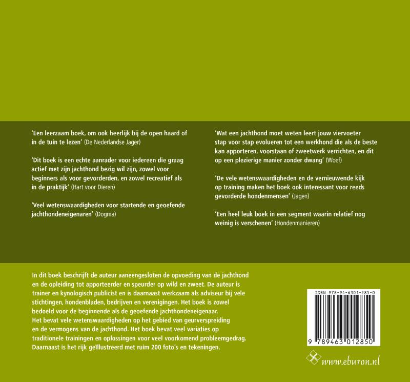 Achterkant van Wat een jachthond moet weten