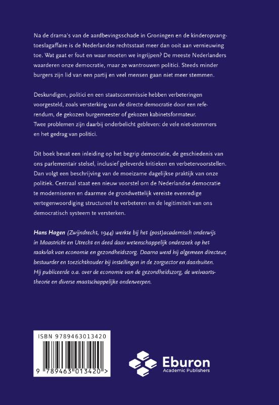 Achterkant van Democratie voor iedereen