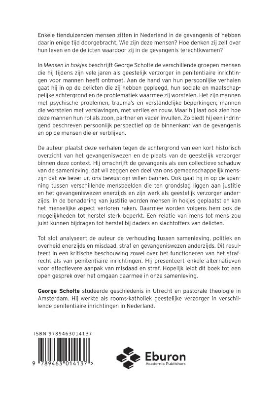 Achterkant van Mensen in hokjes