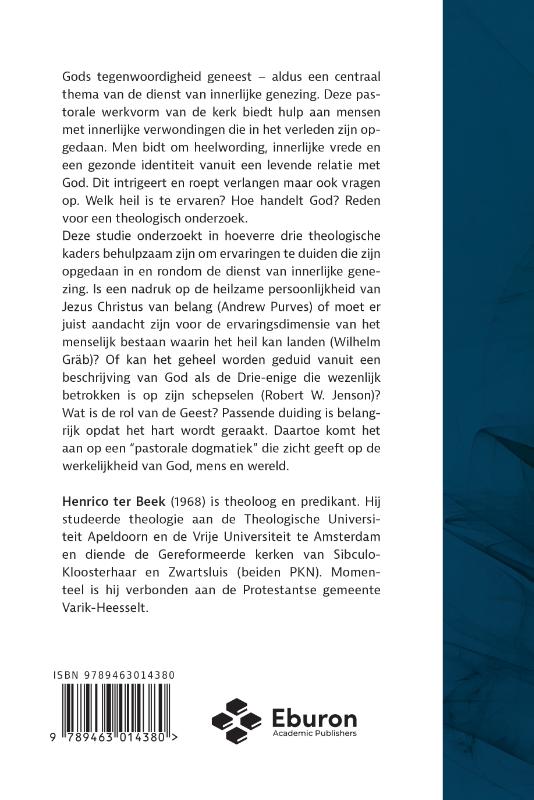Achterkant van Balsem die de ziel geneest