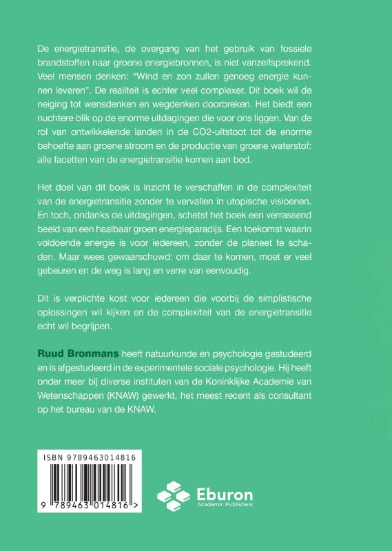 Achterkant van Naar een groen energieparadijs