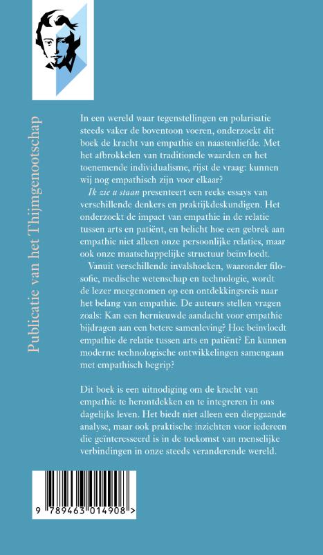 Achterkant van Ik zie u staan