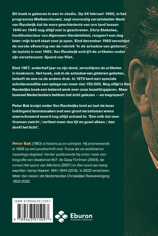 Achterkant van Een volk dat voor tirannen zwicht...