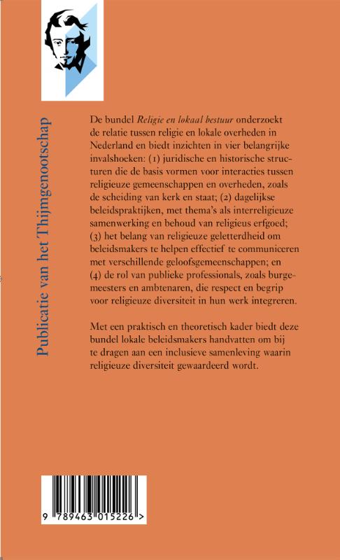Achterkant van Religie en lokaal bestuur
