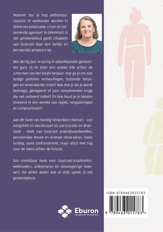 Achterkant van Dilemma's in het gemeentehuis