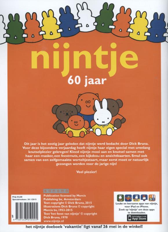 Achterkant van Hoera voor Nijntje