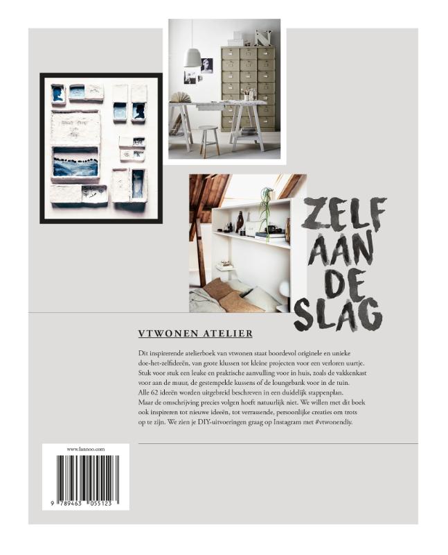 Achterkant van Atelier