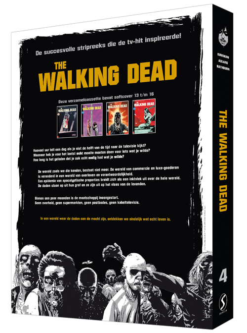 Achterkant van The Walking Dead SC cassette 4