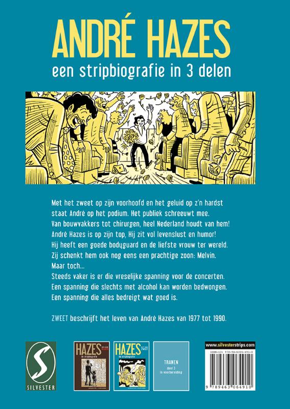 Achterkant van Hazes