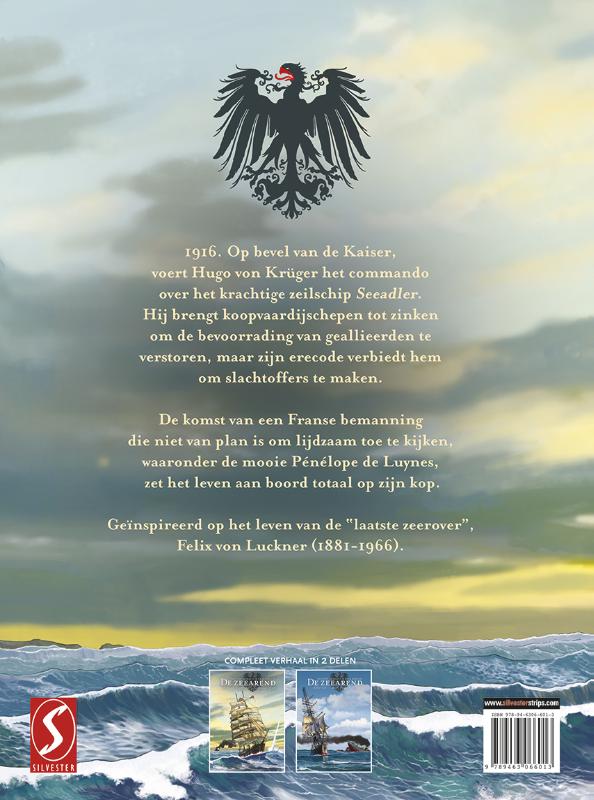 Achterkant van Atlantische Oceaan 1916