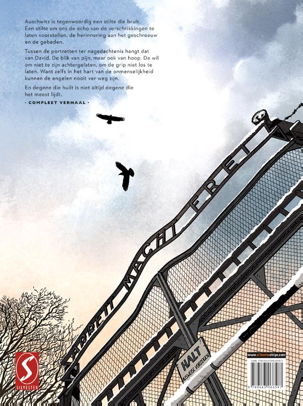 Achterkant van De engelen van Auschwitz