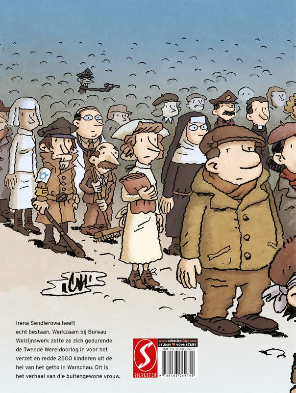 Achterkant van De rechtvaardigen
