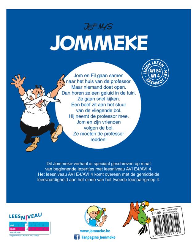 Achterkant van Jom en de vliegende bol (avi E4)