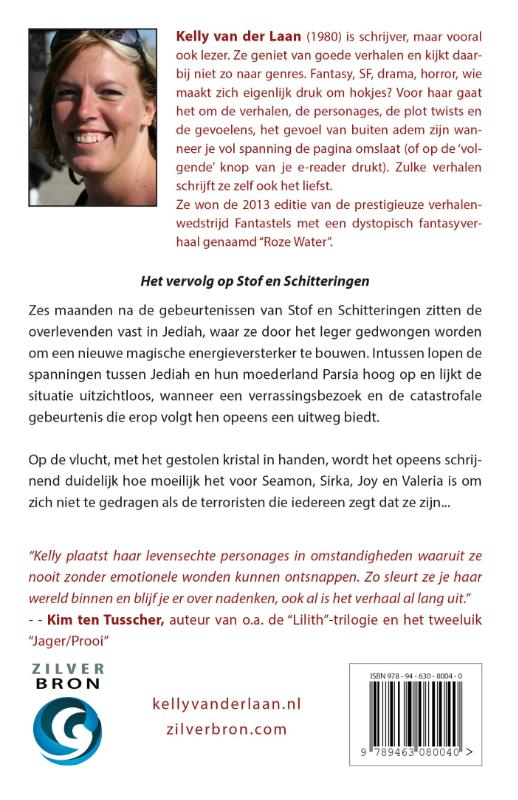 Achterkant van Bloed & scherven