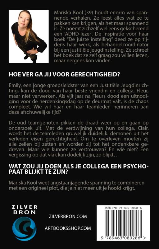 Achterkant van De juiste instelling
