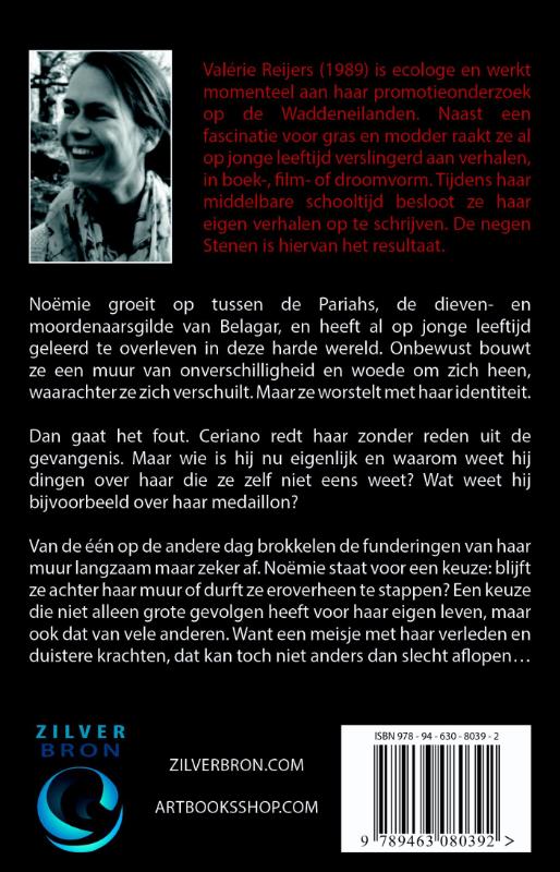 Achterkant van De negen stenen