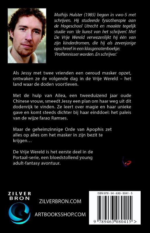 Achterkant van De vrije wereld