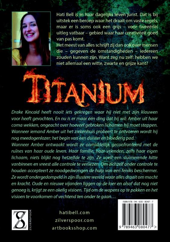 Achterkant van Titanium