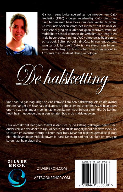 Achterkant van De halsketting