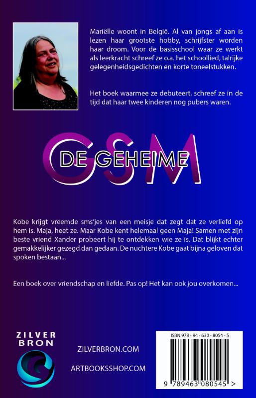 Achterkant van Geheime gsm