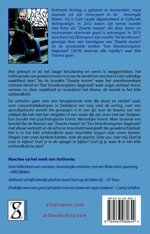 Achterkant van In het kille ochtendlicht