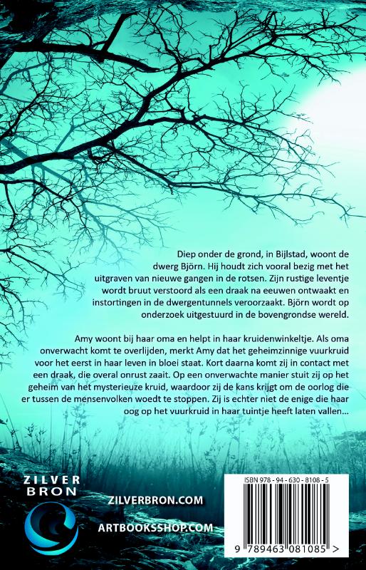 Achterkant van Drakenkruid