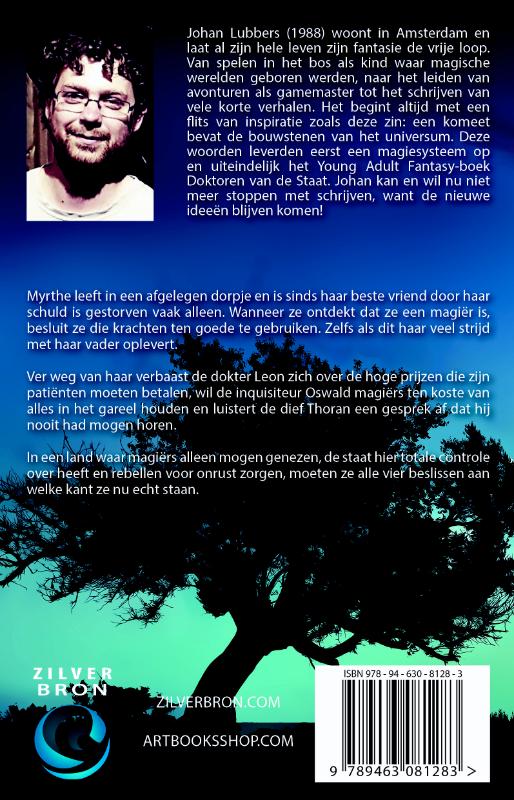 Achterkant van Doktoren van de Staat