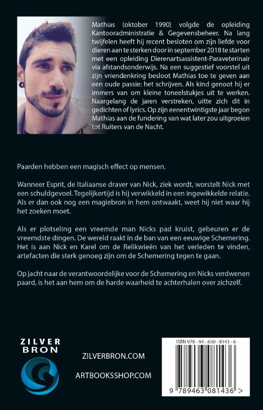 Achterkant van Ruiters van de nacht